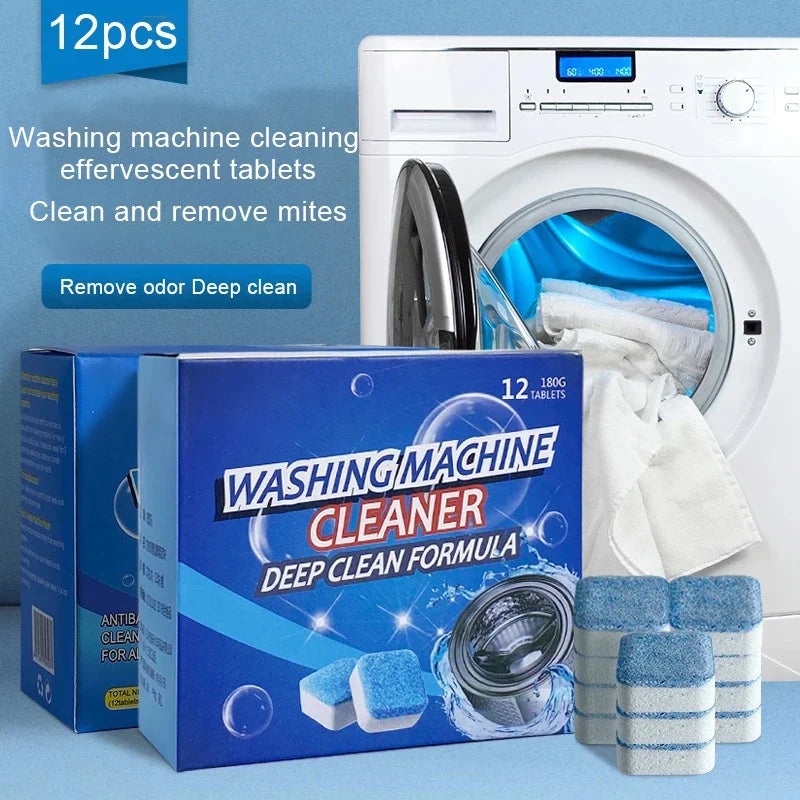 Washing Machine Cleaning Tablet 12 Pcs