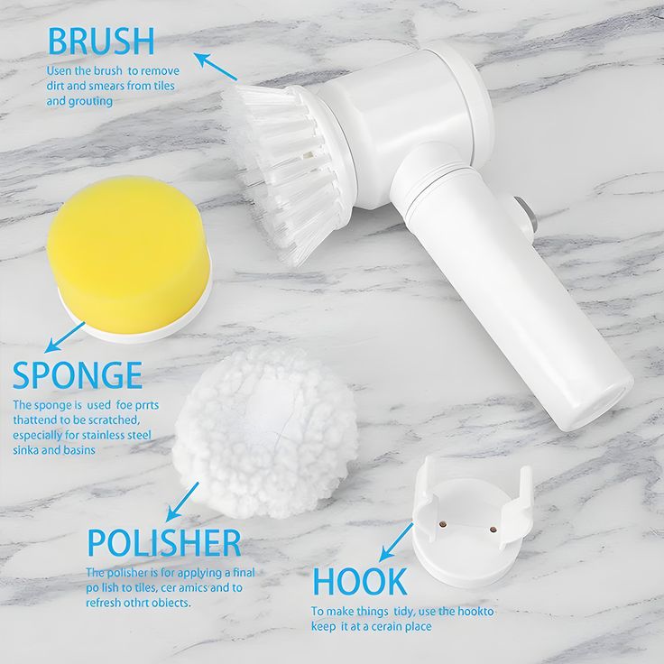 Cleaning Magic Electric Brush (5-in-1)